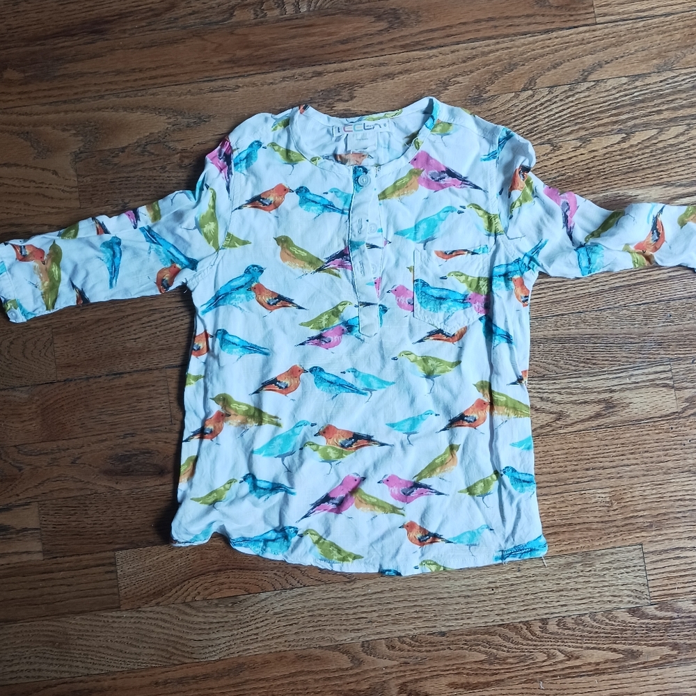 Euc girls long sleeve shirt by TEELA NYC
